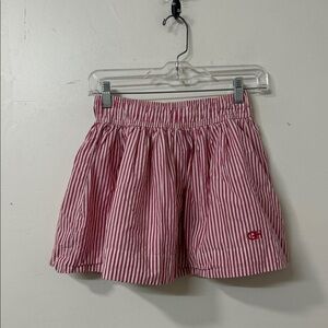 Gilly Hicks Pink Striped Skirt